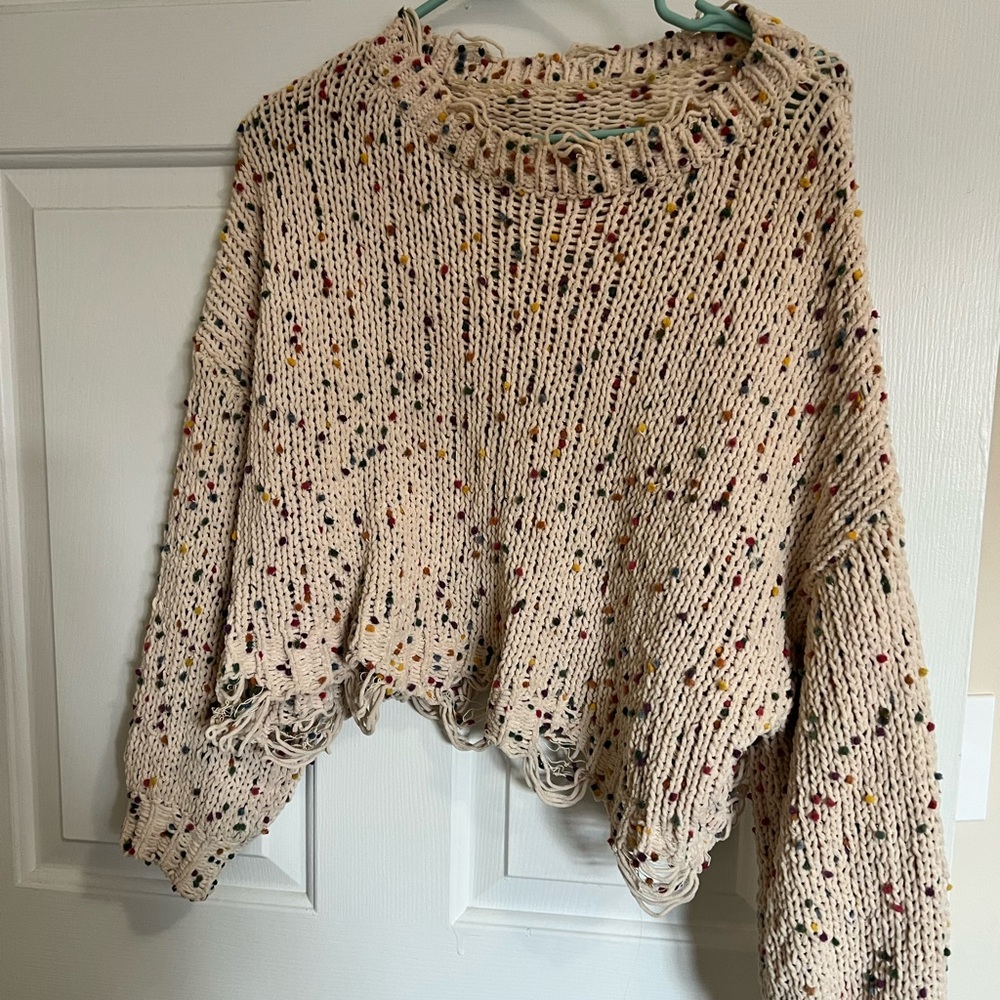Shein cropped sweater